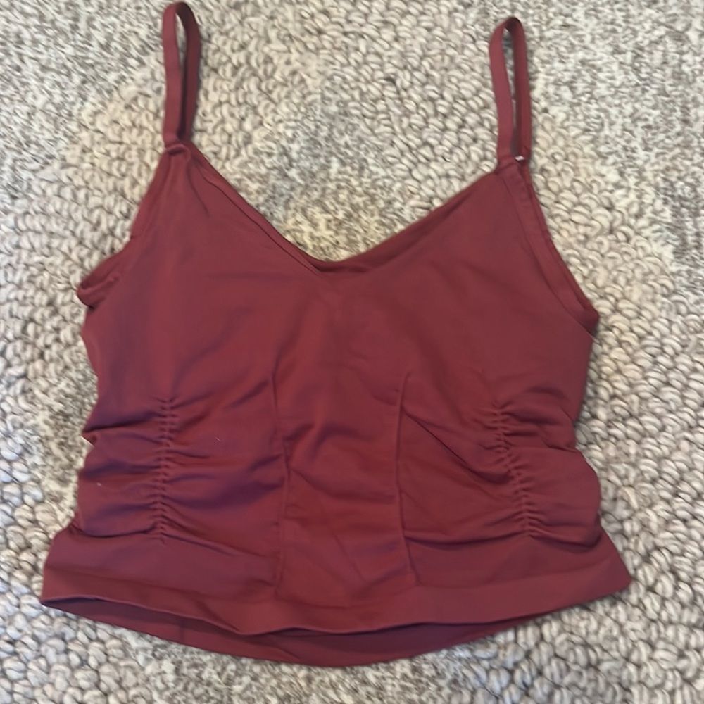 NEW Free People Movement Good Karma Ruched Crop Tank_6